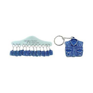 Denim Look Key Chains Case Pack 60
