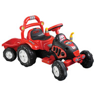 Lil' Rider The King Tractor & Trailer - Battery Powered