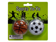 Sports Yo-Yo Set (Case of 48)
