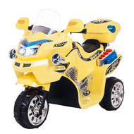 Lil' Rider FX 3 Wheel Battery Powered Bike - Yellow