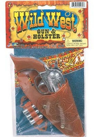 3 Piece Wild West Holster Set for kids Case Pack 12
