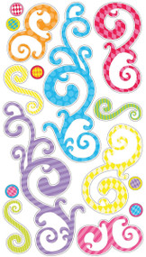 Sticko Classic Stickers-Birthday Swirls