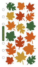 Sticko Classic Stickers-Metallic Leaves