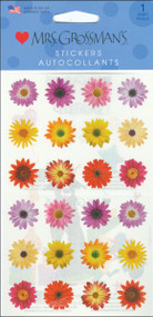 Mrs. Grossman's Stickers-Flowers By The Dozen