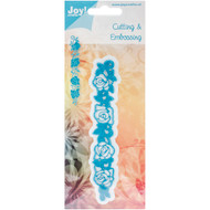 Joy! Crafts Cut & Emboss Die-Rose Border 1"x5.5"