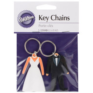 Key Chain-Bride & Groom