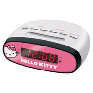 Hello Kitty AM/FM Dual Alarm Clock Radio with Digital Tuning