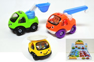 Friction Construction Trucks Toy Case Pack 144