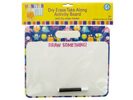 Monsterville Dry Erase Take Along Activity Board (Case of 75)