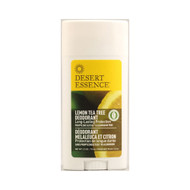 Desert Essence Deodorant - Lemon Tea Tree - 2.5 oz