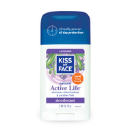 Kiss My Face Active Life Deodorant Lavender - 2.48 oz