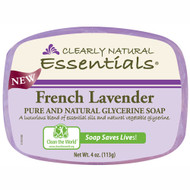 Clearly Natural Glycerin Bar Soap - French Lavender - 4 oz
