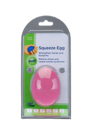 Exercise Squeeze Egg - Soft/ Pink