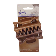 GOODY COLOR COLLECTION BRUNETTE CLAW CLIPS 2CT (2 COLORS-ONE OF EACH)