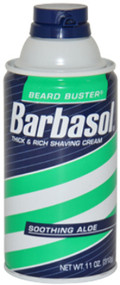 Men Barbasol Soothing Aloe Thick & Rich Shave Cream