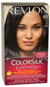 Women Revlon colorsilk Luminista #105 Bright Black Hair Color