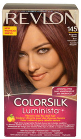 Women Revlon colorsilk Luminista #145 Burgundy Brown Hair Color