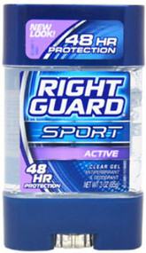 Right Guard Sport 3-D Odor Defense Antiperspirant & Deodorant Clear Gel Stick