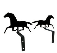 Running Horse - Curtain Swags