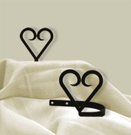 Heart - Curtain Tie Backs