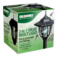 Ideaworks 2 in 1 Solar Insect Protection Outdoor Lighting