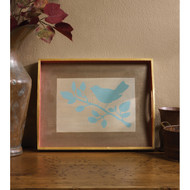 FolkArt Painting Stencil 8.5"X10"-Bird