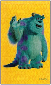 Monsters Inc - Peel & Stick - 4 Window Clings / Decals
