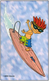 Rocket Power - Peel & Stick - 5 Window Clings / Decals