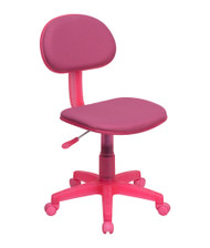 Pink Fabric Ergonomic Task Chair [BT-698-PINK-GG]