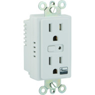 GE 12721 Z-Wave(R) In-Wall On/Off Duplex Receptacle