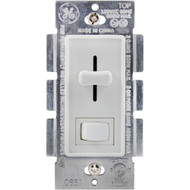 GE 18027 Toggle-Style On/Off with Slide Lighted Dimmer