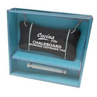 Beverage Dispenser Tag With Chalk (pack of 1 EA)