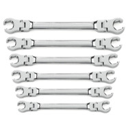 6 Piece Metric Flex Flare Nut Wrench Set