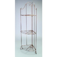 3-Tier Corner Decorative Display Rack (Ant. Bronze