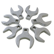 7 Piece Jumbo Metric Straight Crowfoot Wrench Set