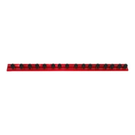 16" Red Magrail TL Magnetic Socket Holder with 16 1/2" Studs
