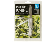 13 Function pocket tool knife (Case of 24)
