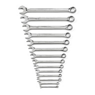 14 Pc. 6 Point SAE Full Polish Combination Wrench Set