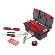 53-Piece Household Tool Kit with Tool Box