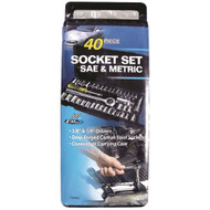 HB SMITH TOOLS 79940 40-Piece Drop-Forged Socket Set