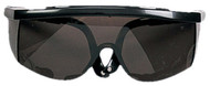 Dark Gray Polycarbonate Lens Wrap Around Safety Glasses :  ( Pack of  1 Pc )