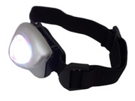 5 LED HEADLIGHT WITH ELASTIC HEADBAND AND MAGNET ON THE BACK :  ( Pack of  1 Pc )