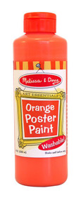 Orange Poster Paint (8 oz)