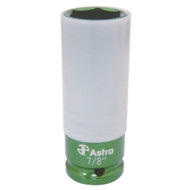 7/8" Impact Socket with Chrome Protective Plastic Sleeve and Shallow Broach