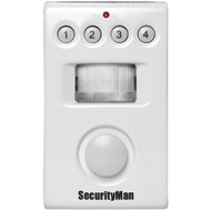 SECURITYMAN SolarPIR Indoor Motion Detection Alarm System with Solar Panel