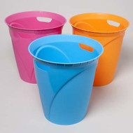 Plastic Waste Backet With Handles Case Pack 36