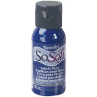 SoSoft Fabric Acrylic Paint 1oz-Primary Blue