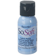 SoSoft Fabric Acrylic Paint 1oz-Baby Blue Deep