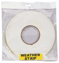 5.5Yd x 3/8"(9mm) Self-Adhesive Weather Strip :  ( Pack of  14 Pcs. )