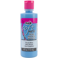 Tulip Soft Fabric Paint 4oz-Matte - Royal Blue